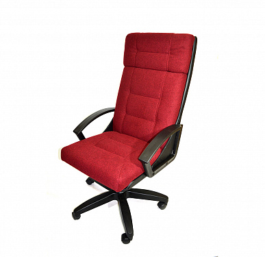 Кресло руководителя КР-7 красно-черное