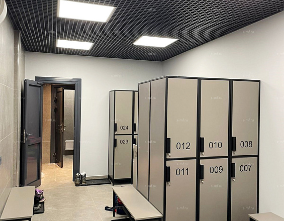 Шкафчик Лофт-2 дуб светлый 400x520x1900 фасад ЛДСП