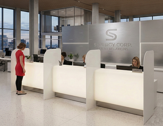 Стойка операциониста (Экостиль  Хай-тек Минимализм)