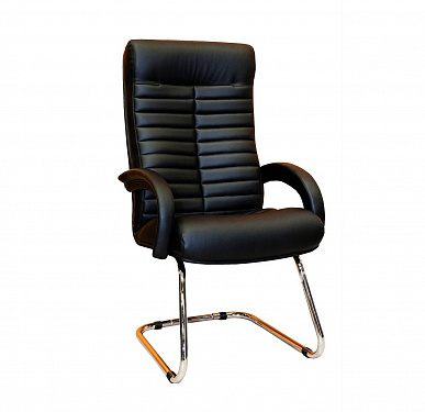 Конференц-кресло в черном цвете КР-14