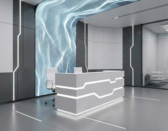 Стойка ресепшен (Хай-тек   )