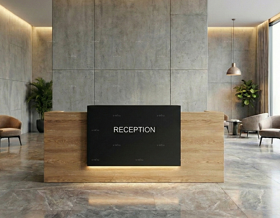 Стойка ресепшен (Хай-тек  Скандинавский Лофт)